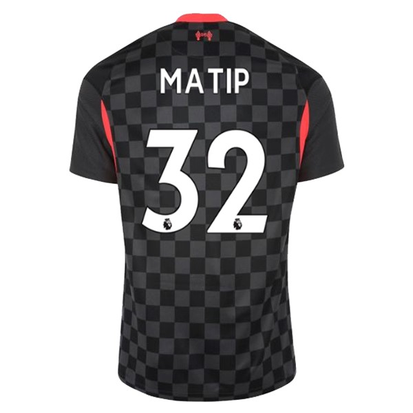 Camiseta Liverpool NO.32 Matip 3ª 2020-2021 Negro